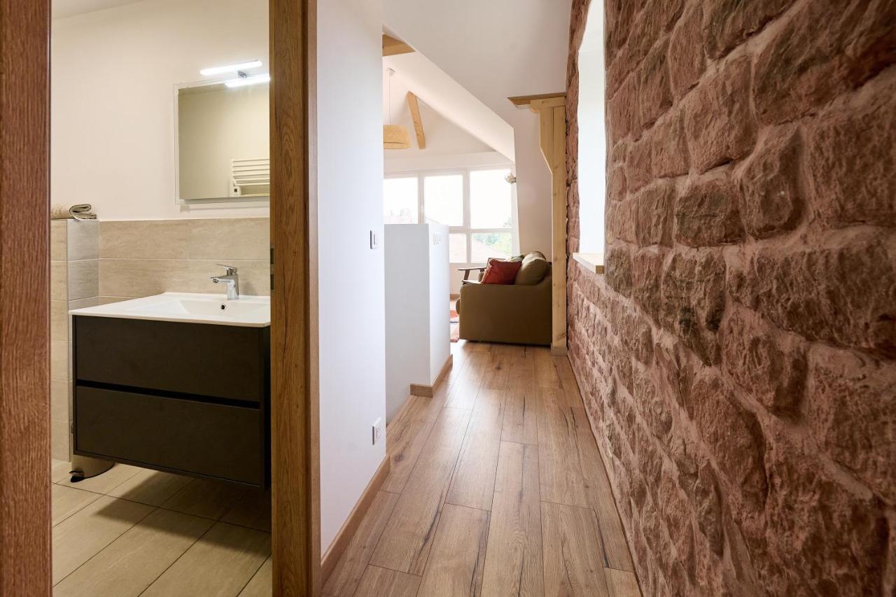 Appartement Le Pommier - Appt Avec Jardin Partage à Puberg Extérieur photo